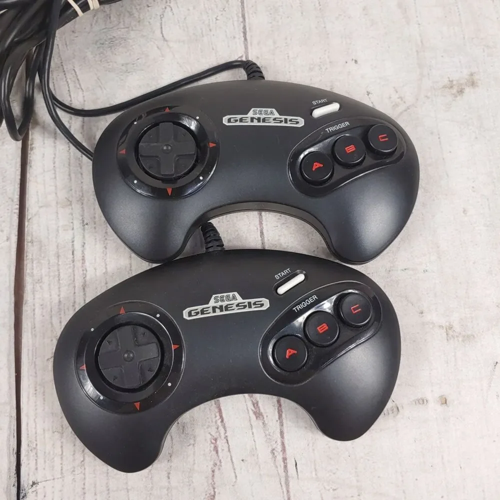 Sega Genesis Classic Mini Console (MK-16000) - 2 Controllers - Authentic TESTED